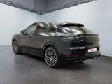 porsche cayense turbo black edition in a showroom