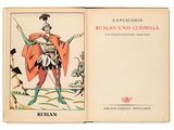 un livre ouvert sur lequel figure l'image d'un homme en costume