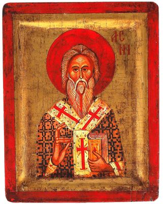 Icône de Saint Arsène de Syrmie.