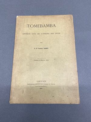 AMERIQUE DU SUD Dr Anatole BAMPS