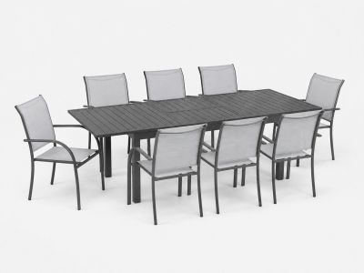 an image of a dining table and chairs set on a white background