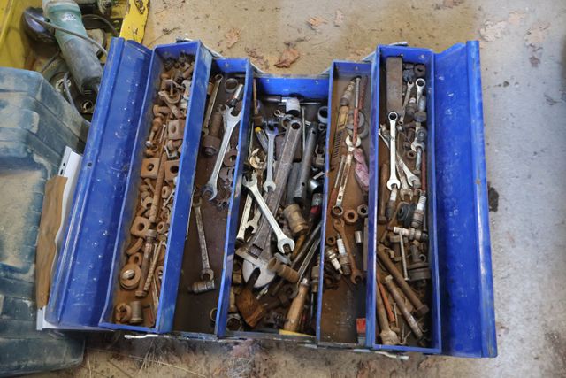 Boîte à outils garnis