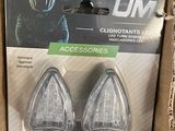packaging of a couple of lights in a cardboard box on a table