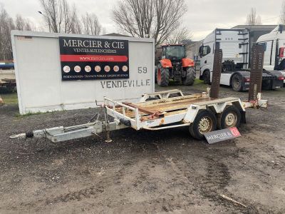 Rem Moiroud Remorque Porte Engin 2 Essieus - Ptac : 3,5 Tonn…