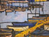 many boats that are sitting in the water
