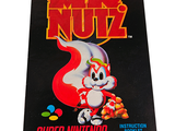 an advertisement for a video game called nutz