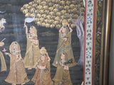 a picture of a painting of a group of people