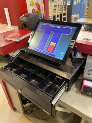 Système de caisse enregistreuse tactile complet avec tiroir-… - Photo 1