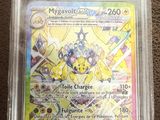 une carte à collectionner Pokémon sur laquelle figure un personnage Pokémon