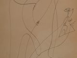 an image of a drawing of a man and a woman in a garden