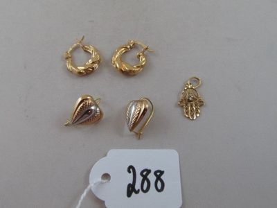 a close up of a tag with a bunch of earrings on it
