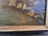 a picture of a painting on the wall of a building
