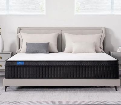 Matelas Hybrid SUILONG 120X190, épaiseur 25cm, Ressorts Ensa…