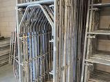 a lot of metal pipes stacked on top of each other