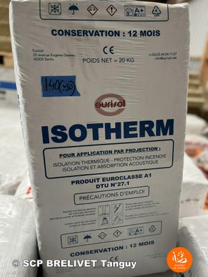 a box of sotherm sitting on a table