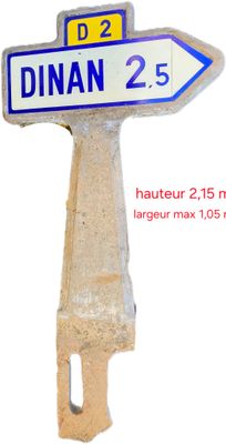 un panneau de signalisation indiquant deux directions différentes