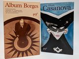 deux livres posés côte à côte sur une table