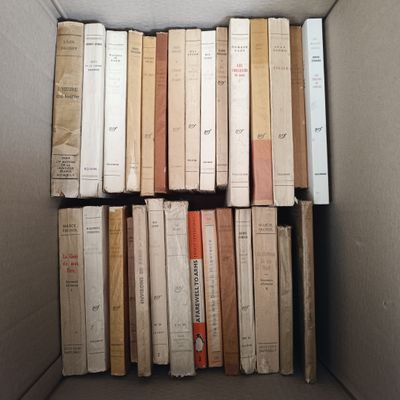 Livres brochés nrf et divers