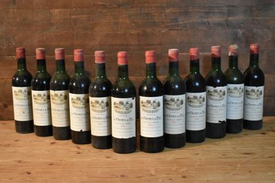 12 b. Château Les ORMES de PEZ, Saint-Estèphe, 1970. - Photo 1