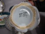 a close up of a plate with a name on it