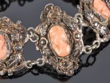 an image of a close up of a bracelet on a table