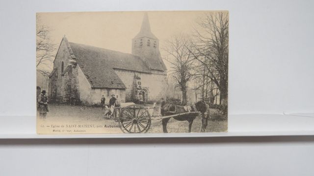 St-Maixant : Eglise de Saint-Maixant, près Aubusson (Mothe 62). E...