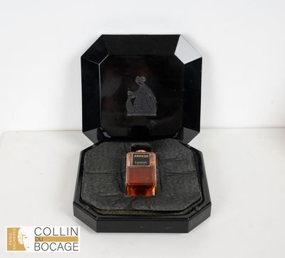 une petite boîte noire contenant un téléphone portable