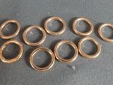 a lot of rings that are on the table