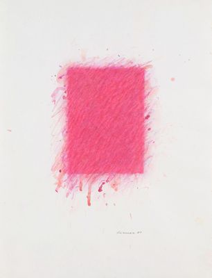 an image of a pink square on a white background