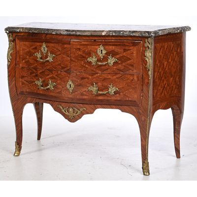 an image of a chest of drawers with marble top