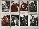 plusieurs vieilles photos en noir et blanc d'hommes barbus et moustachus