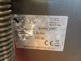 a close up of a machine with a label on it