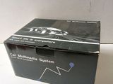 a box with a picture of a car inside of it