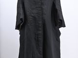an image of a black coat on a mannequin mannequin
