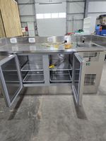TOUR réfrigéré inox avec lave-main à deux vantaux (photo 4)