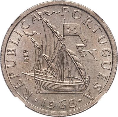an image of a coin with a ship on it on a white background