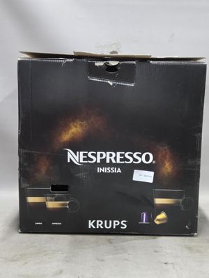 Capsules de café Nespresso Inissia Krups en boîte