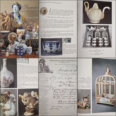 une image représentant un livre contenant des illustrations de divers objets et une cage à oiseaux