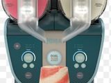 une image représentant une machine à glaces sur laquelle sont posées deux boules de glace
