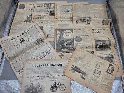 36 / Z1E / Lot de journaux "L'illustration" 1897, 1898…