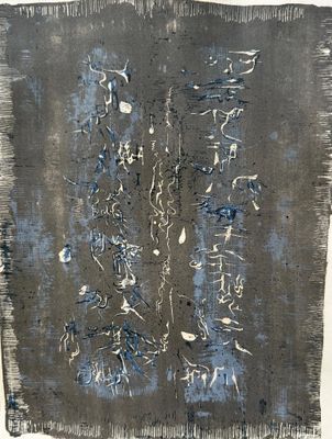 an image of a piece of art that is on a wall