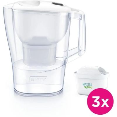 brity water filter pitcher with 3x water filterer