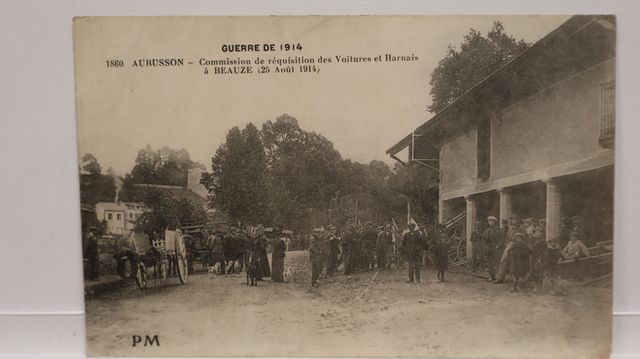 G.F.A. : PM 1860. Aubusson. Commission de réquisition des Voiture...