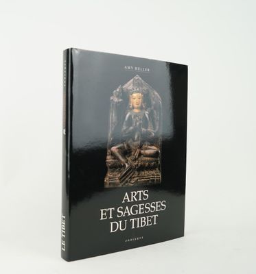 an image of a book with an image of a statue on it