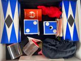 a box with a lot of items inside of it