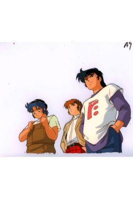 an image of a group of cartoon characters standing next to each other