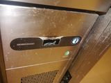 an image of a stainless steel oven with a door open