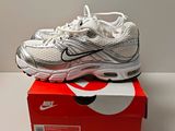 nike air max running shoes in a box on a white surface