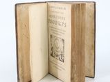 an open book with a picture of a man and a woman on it