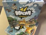 the box for the game boom evolution is sitting on a table